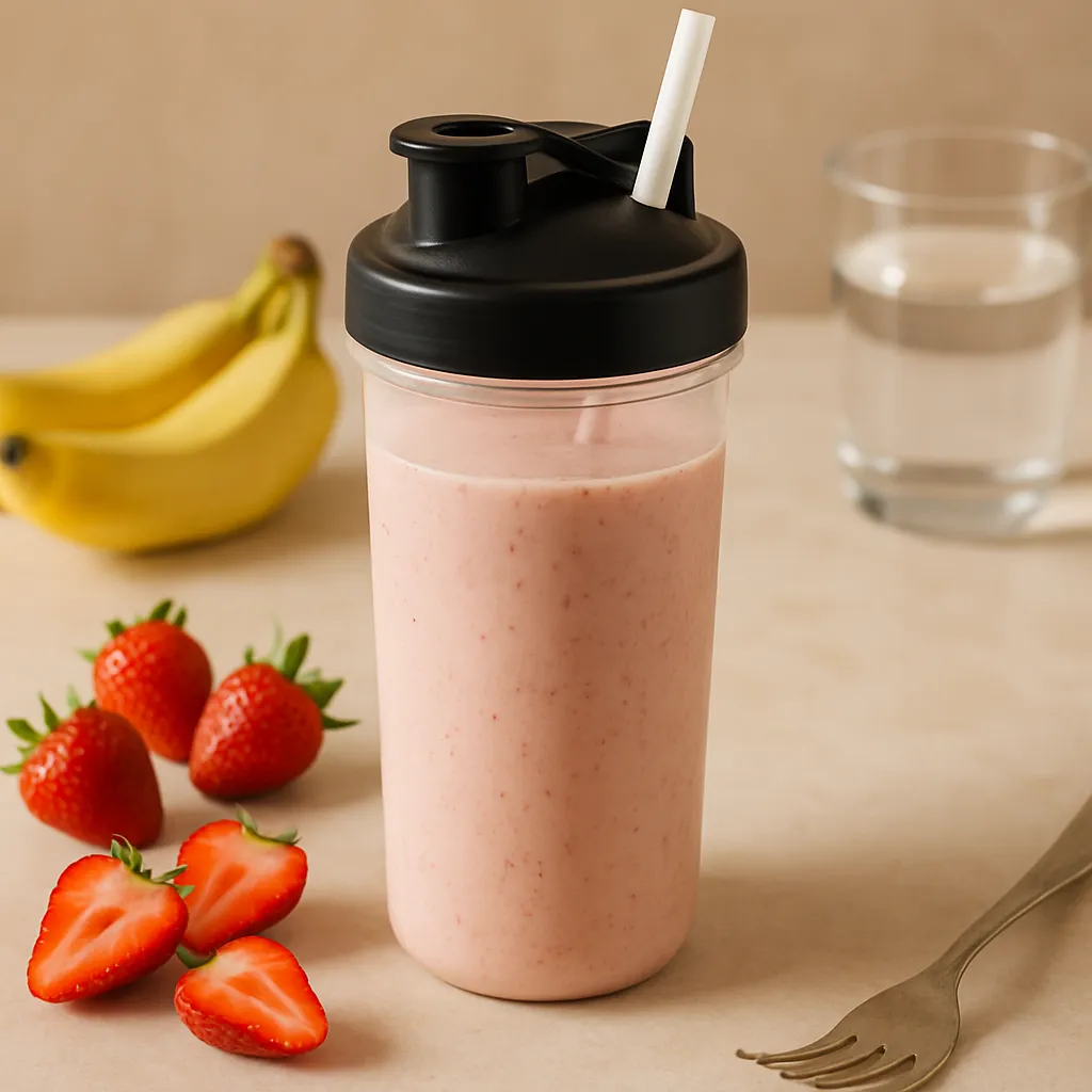 Aardbei Banaan Shake