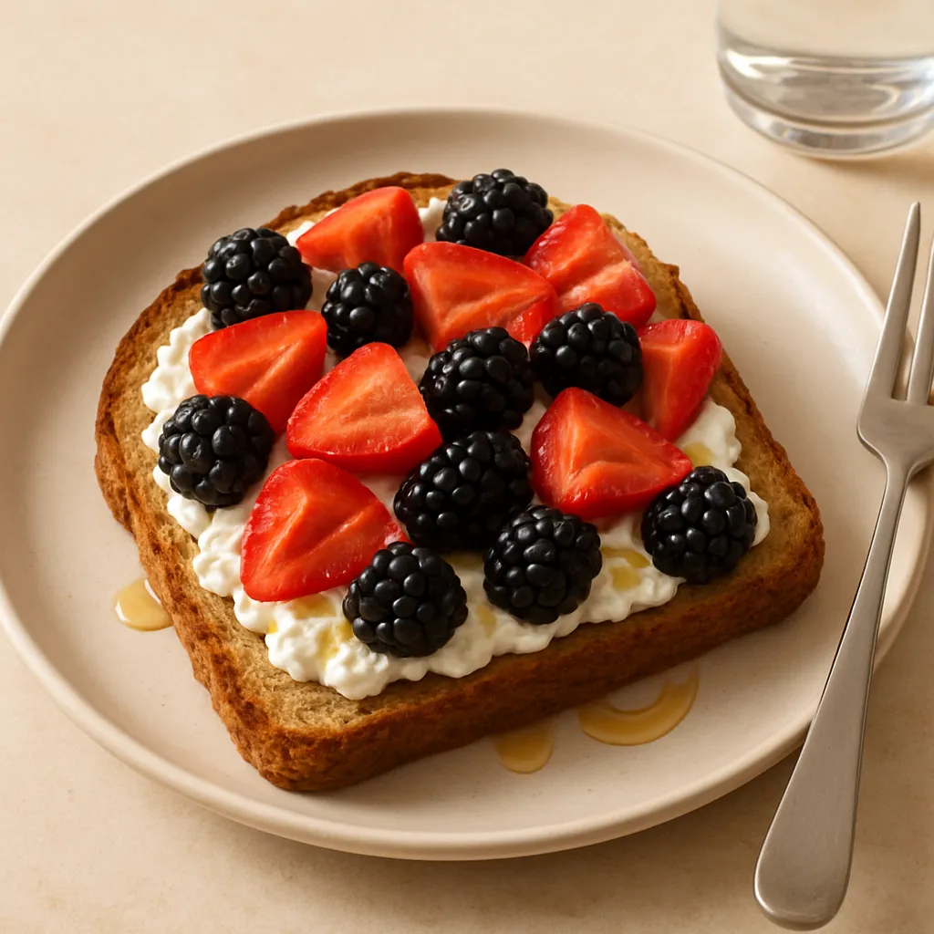 Cottage Cheese Toast