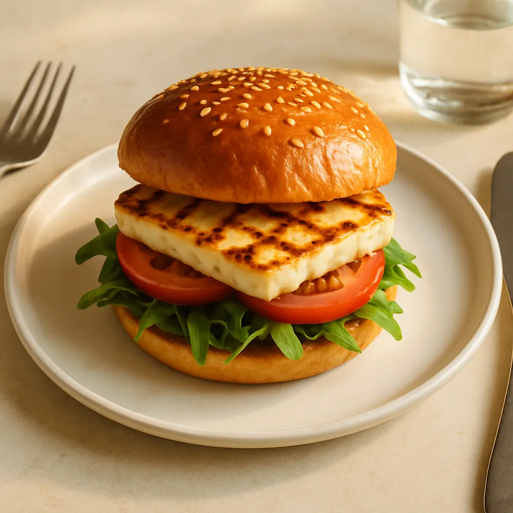 Halloumi Burger