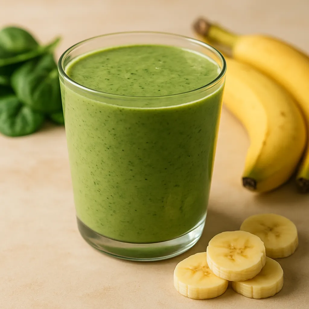 Spinazie en Banaan Smoothie