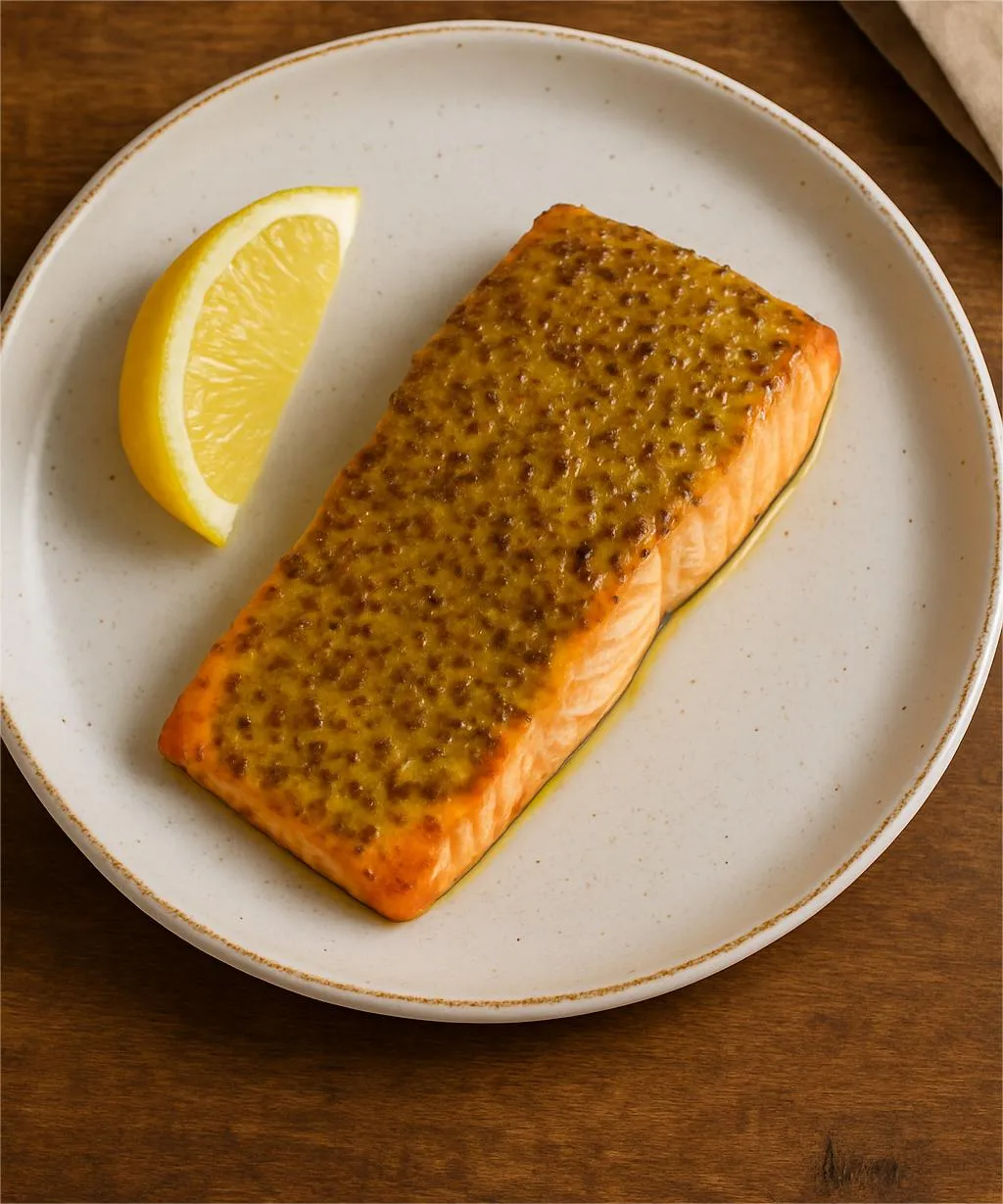 Zalmfilet met Mosterd